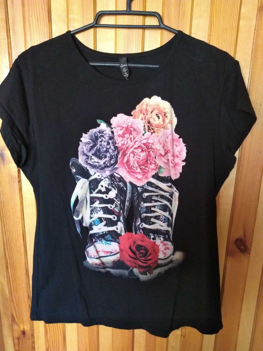 Tshirt rockowy rozmiar M