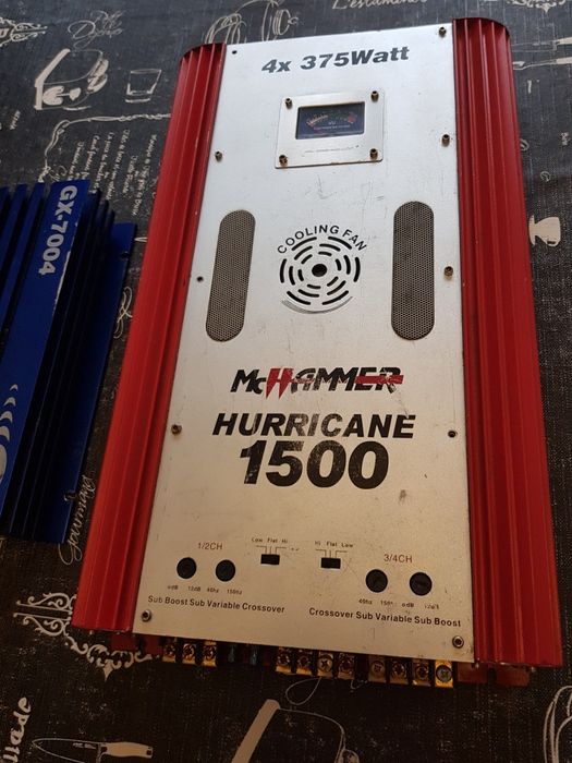 Wzmacniacz MC hammer hurikane 1500 watt