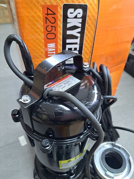 Pompa do Szamba 4250w SKYTECH  Wzmacniane łożyska termik