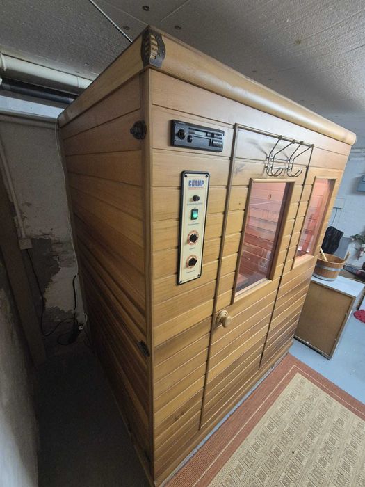 Sauna FIŃSKA+INFRARED nowy piec zewnętrzna z dachem 2w1 OGRODOWA OGRÓD