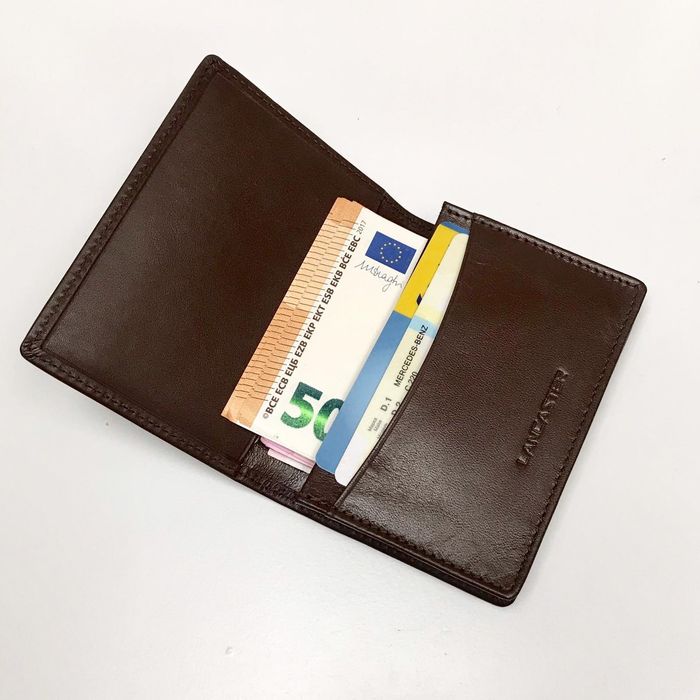 Візитниця,  кардхолдер, cardholder, Lancaster, шкіра,Італія