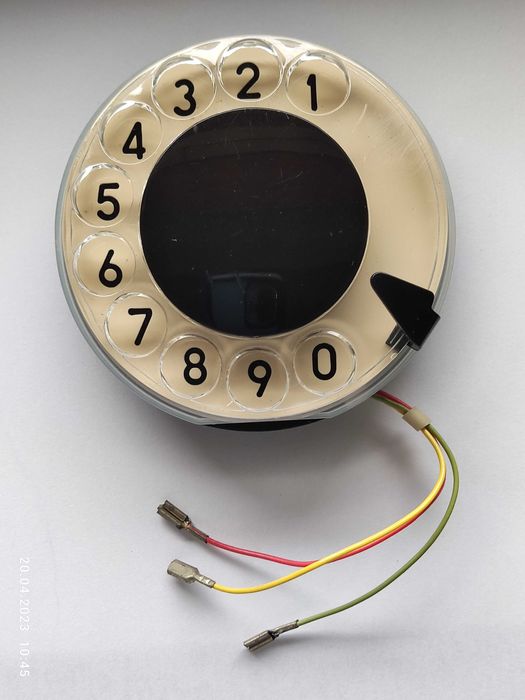 TARCZA/WYBIERAK telefoniczny TELEFONU RWT (PRL) /Nowa (nieużywana)