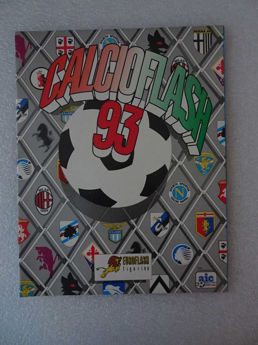 Empty Football Sticker Album Calcio Flash 93