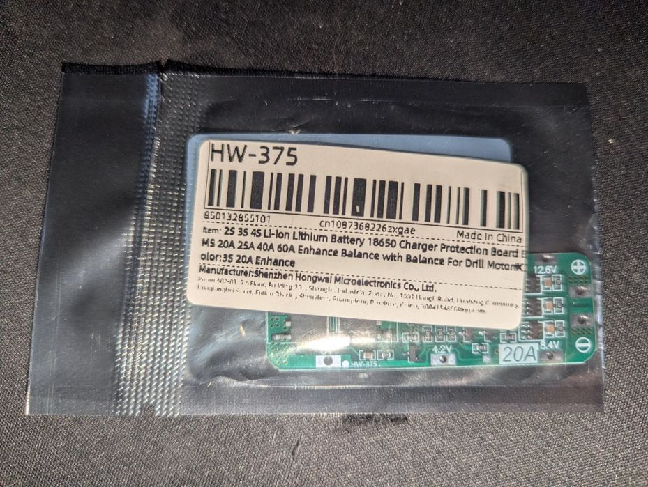 Плата BMS 3s и холдеры  для аккумуляторов 18650