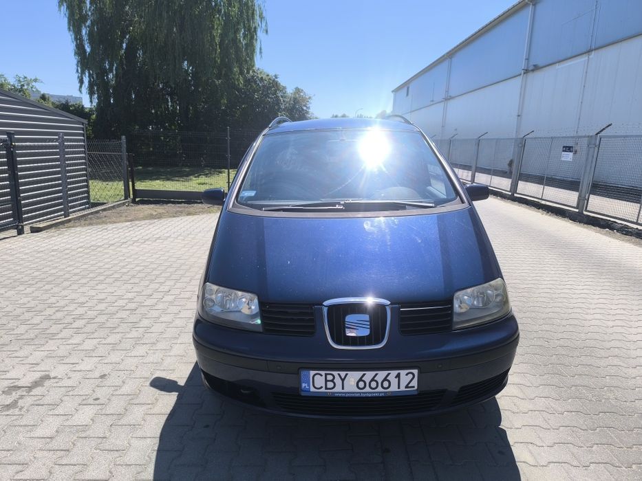 Seat Alhambra 2.0 115 KM Benzyna + LPG | 2005 | 7-osobowa | Rodzinny van