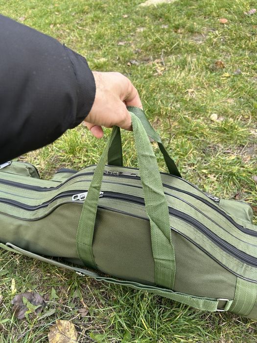 Полужесткий чехол сумка для удочек удилищ 135,150см