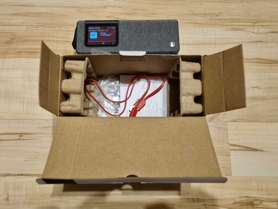 Radio przenośne HAMA akumulatorowo-sieciowe FM DAB DAB+ Bluetooth - DR200BT