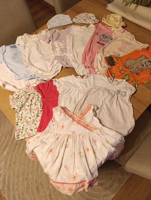 Zestaw ubranek letnich w rozmiarze 68cm, m.inH&M, Reserved, Coccodrilo