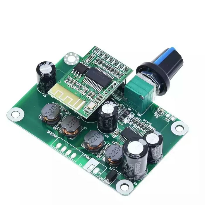 Усилитель мощности. Bluetooth 4,2 TPA3110 2*30 Вт. Блютуз аудио. 12-24