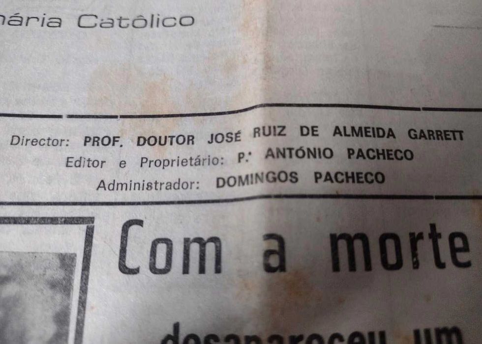 Jornal A Ordem - Anos 70 - 120 unidades