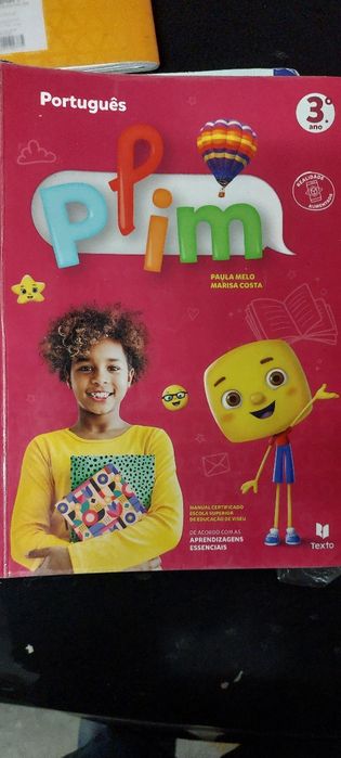 Livros e fichas 3 ano plim