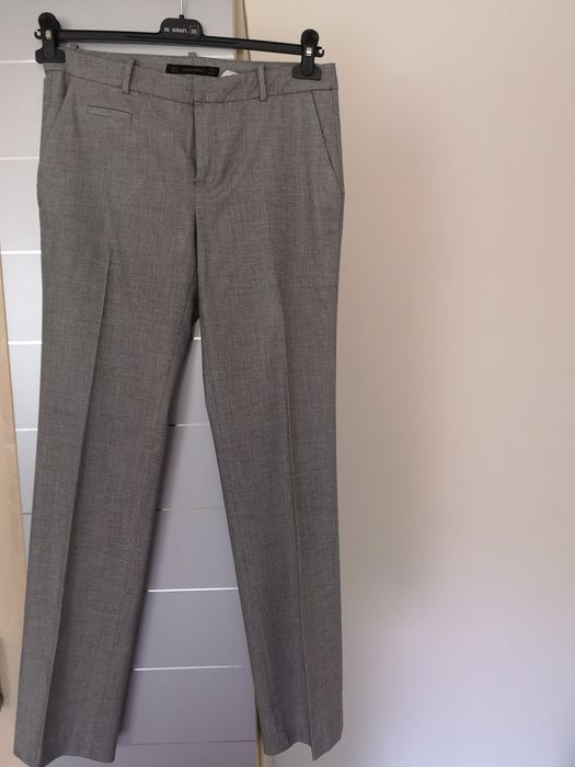 Spodnie Zara szare