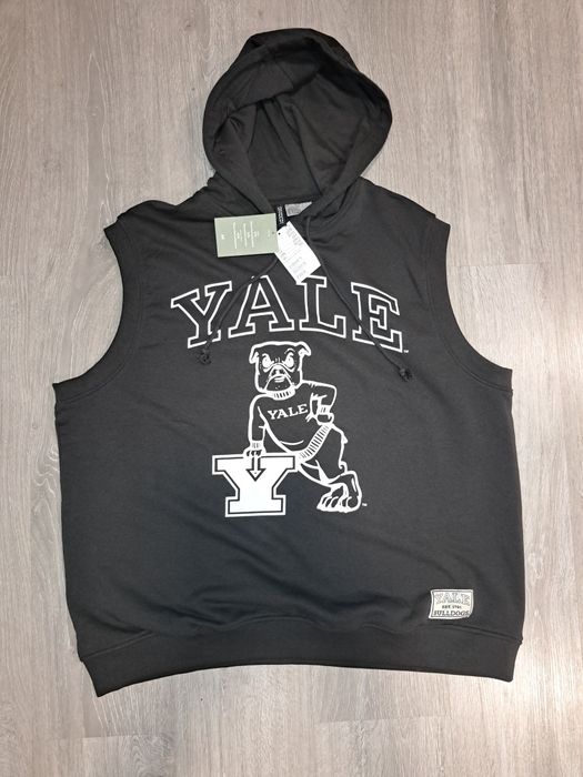 Bluza bezrękawnik Yale H&M nowa grafit L/40
