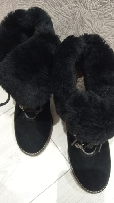 Ботинки/замш/зима