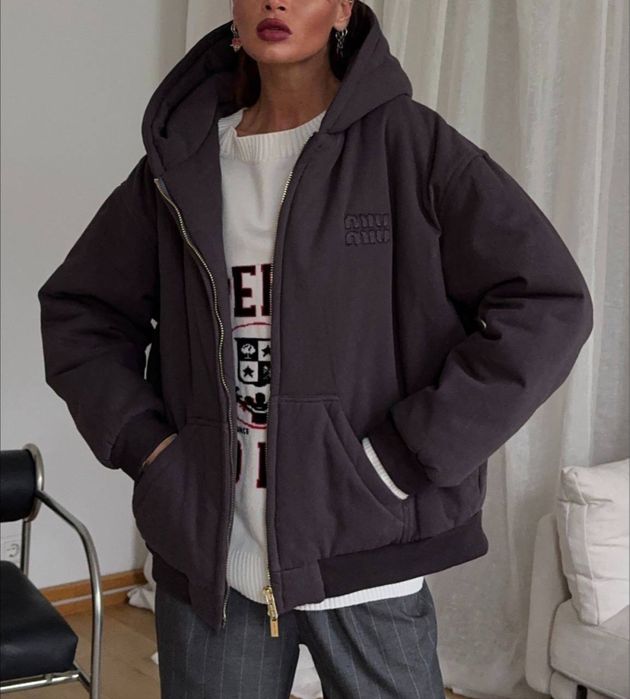 Куртка бомбер Miu Miu