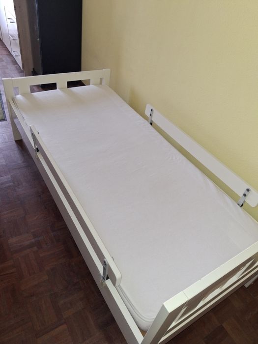 Cama de criança IKEA SULTAN LADE 70x160 cm – branca