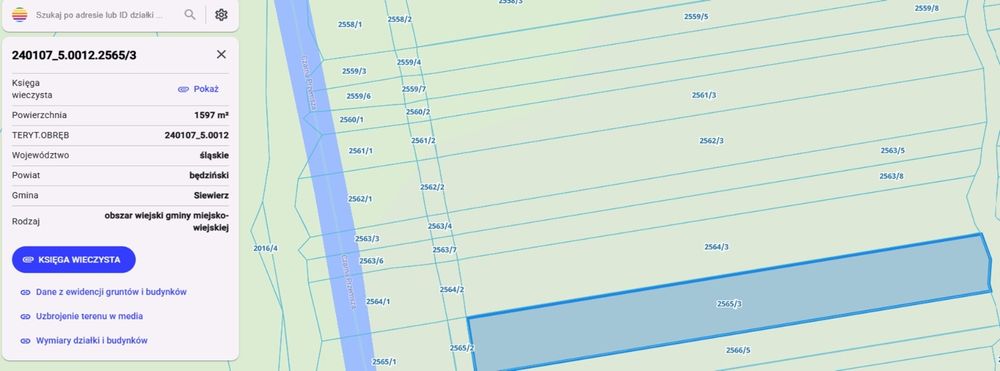 Działki rekreacyjne 3756m² przy Pogorii IV i ścieżce rowerowej – Łąka kl. VI! - Widok 2