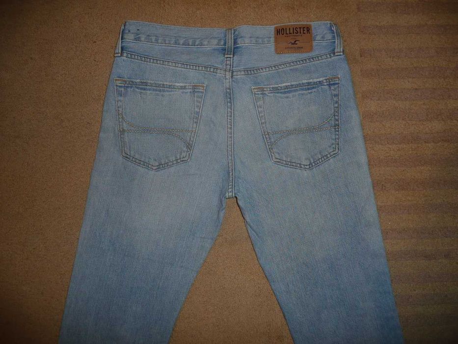 Spodnie dżinsy HOLLISTER W32/L32=43,5/106cm jeansy