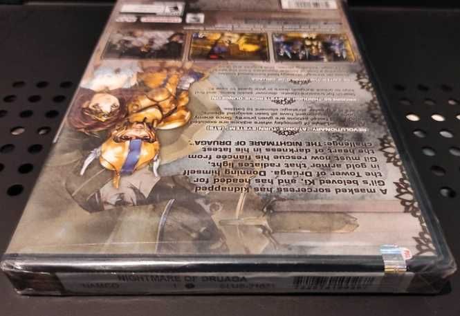 The Nightmare of Druaga NTSC-U Ps2 ( Novo Selado)