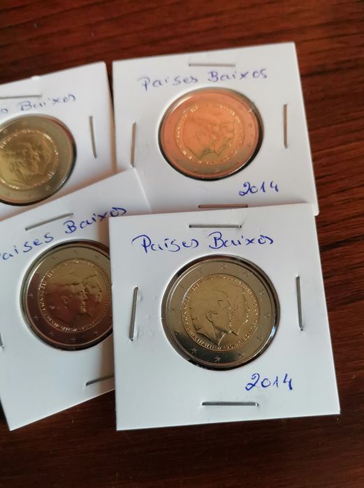 Países Baixos 2014 - Moeda 2 €UNC comemorativa - Abdicação da Rainha