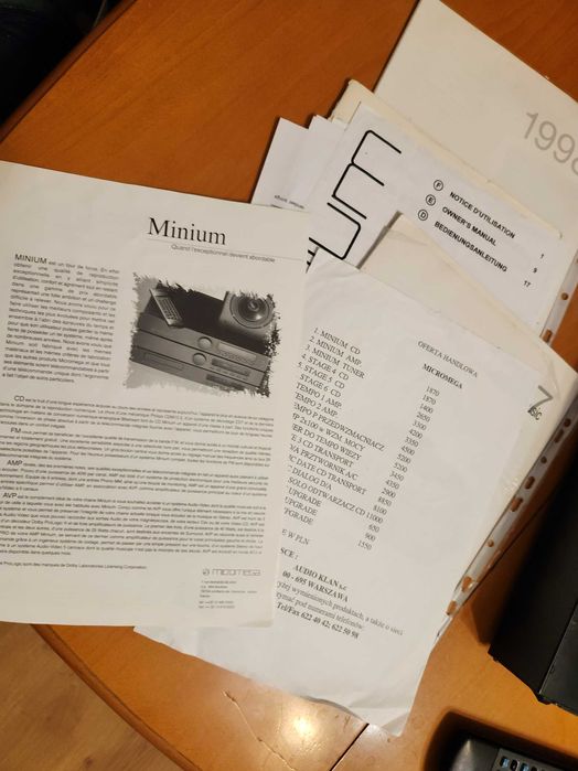 Wzmacniacz Stereo Micromega AMP Minimum