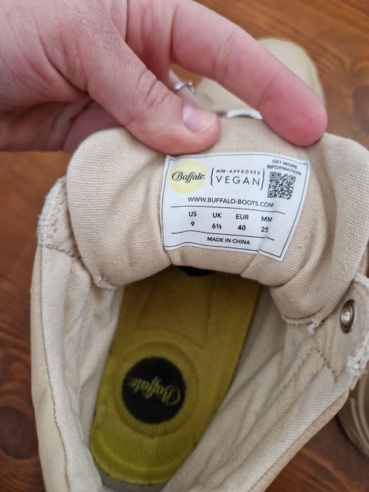 Ботинки Буффало на платформе buffalo aspha NC mid 39-40 р 25 см