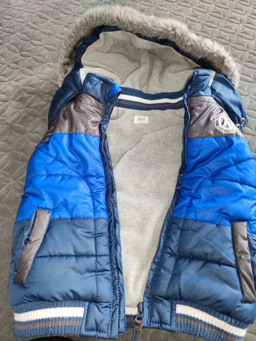 Bezrękawnik dla chłopca rozmiar 110