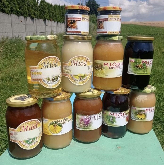 Miód Spadziowy/Iglasty w wiadrach , i inne