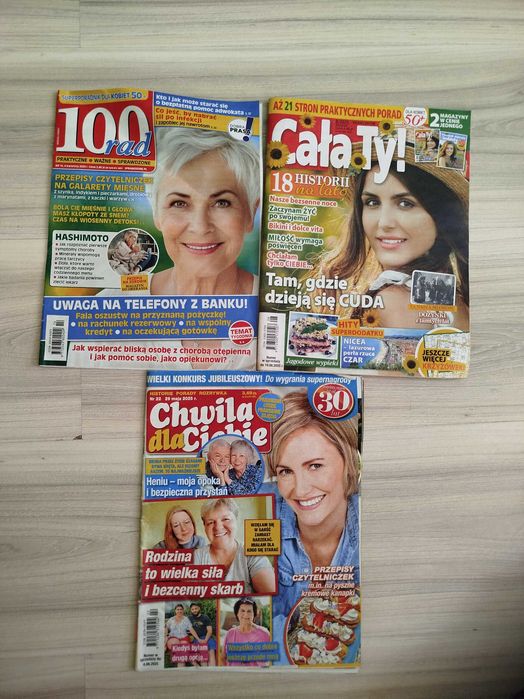100 rad 4.04.2024, Chwila dla Ciebie 29.05.2025, Cała Ty! 8/2025