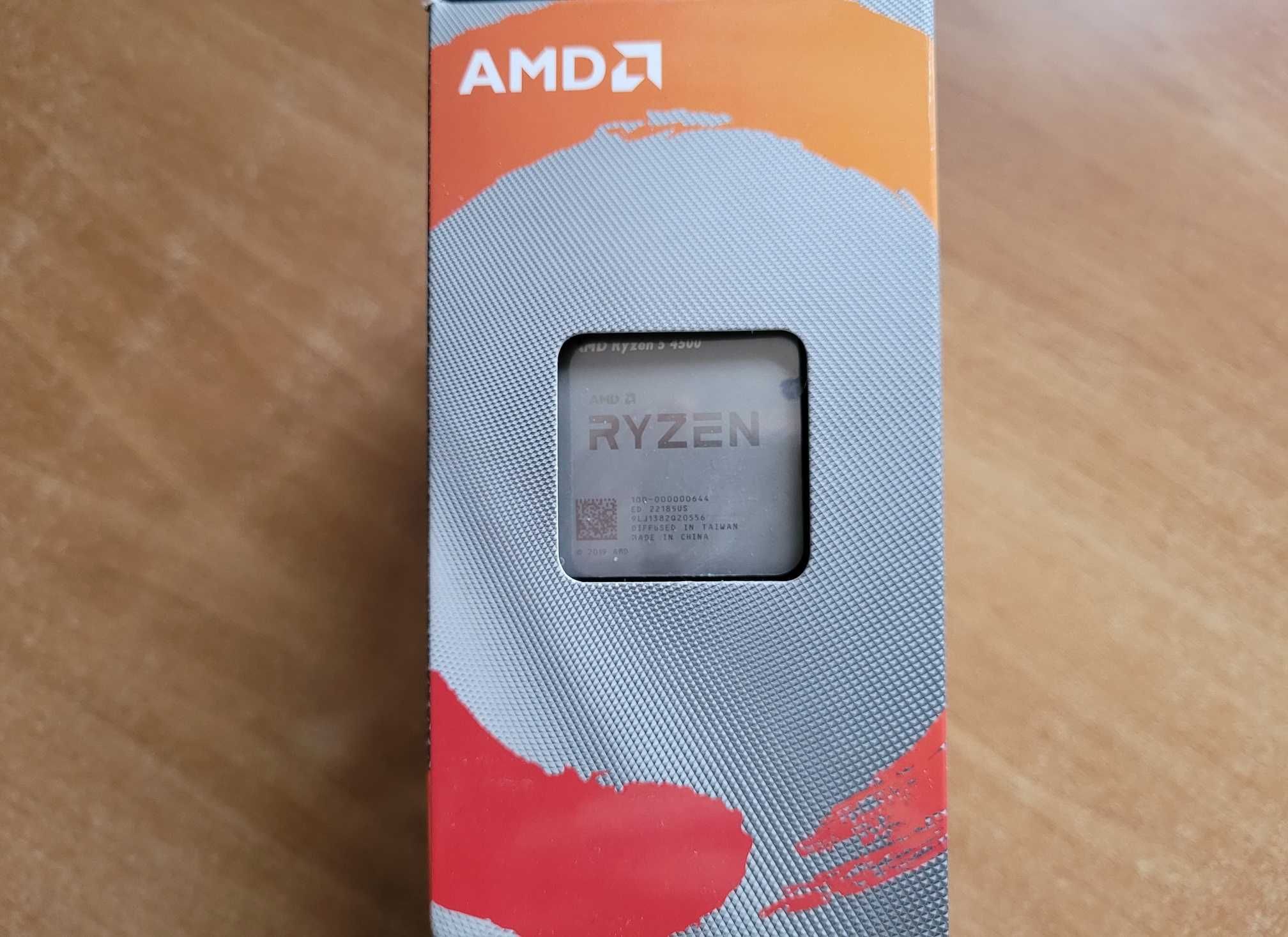 Процессор AMD Ryzen 5 4500 box, новый, с кулером и в упаковке бокс.: 2 ...