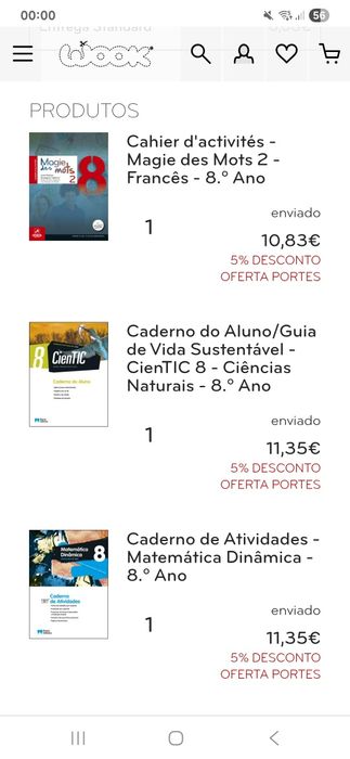 Manuais Escolares e Livros de Fichas