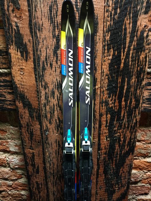 Narty biegowe Salomon Classic Jr 100 cm z wiązaniami NNN Prolink