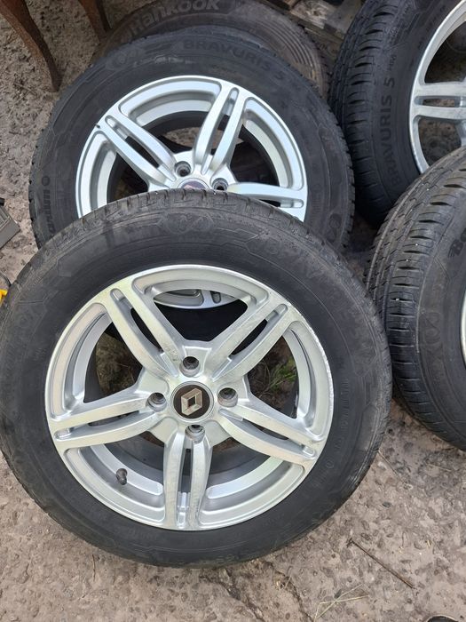 Колеса 4/100/14. J6. Et35. Dia66. Шины 175/65/14. Лето Барум 21г.