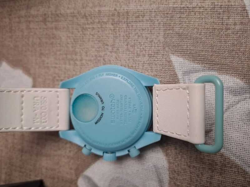 Omega x Swatch Uranus SO33L100 - Noworoczna Wyprzedaż Online