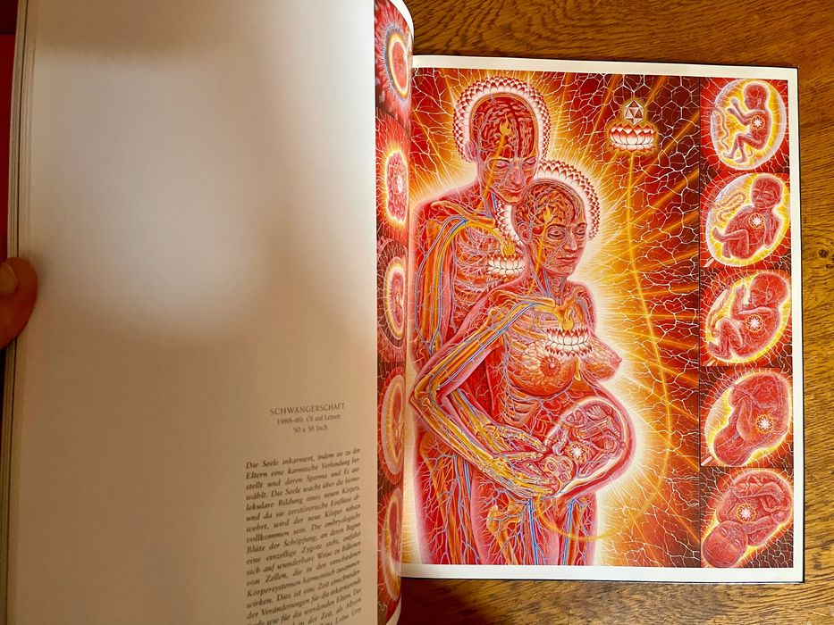Espelhos Sagrados – A Arte Visionária de Alex Grey (edição alemã)