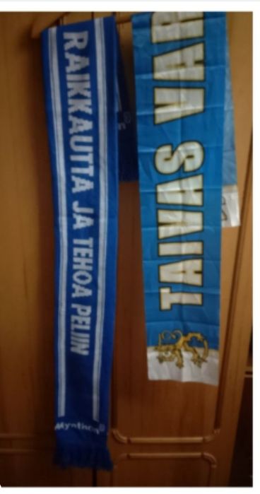 Шарф хоккейного футбольного фаната