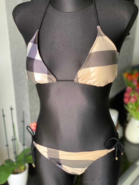 Bikini Burberry duża kratka