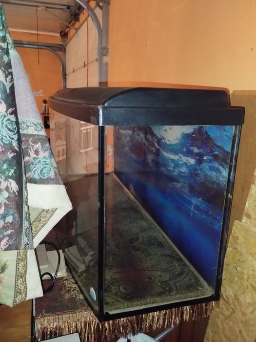 Аквариум 400л, 150×60×40 овальный фасад.