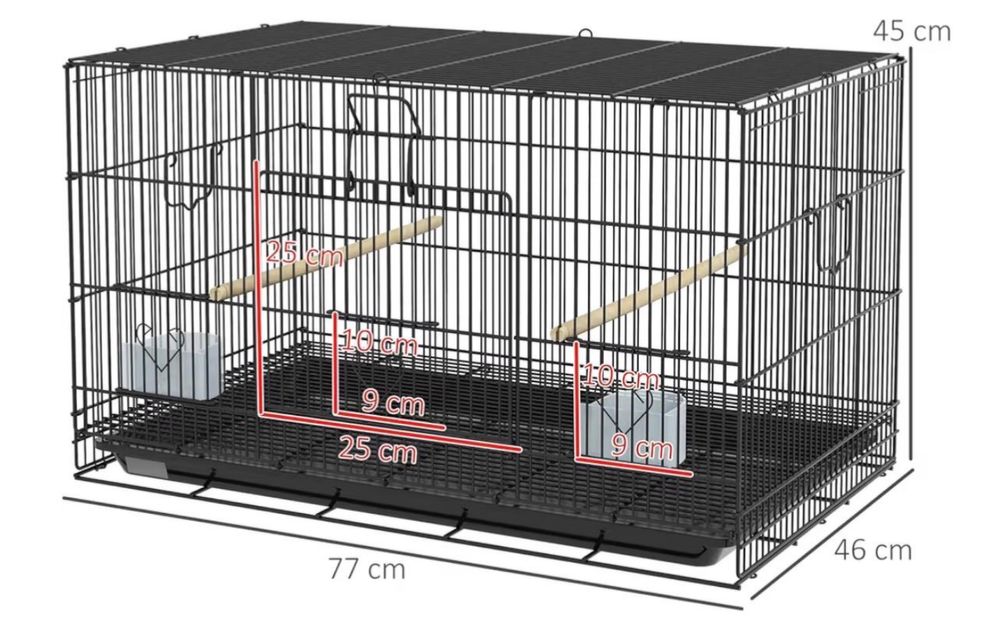 Caturras Lindas( 2 Casais) + Gaiola Completa