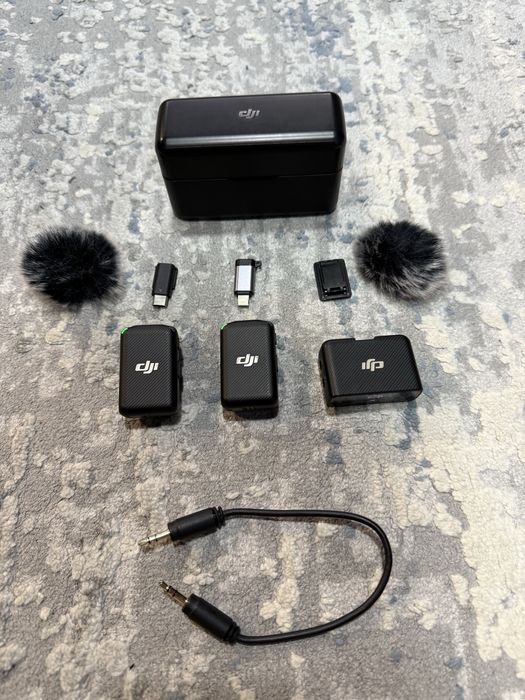 ПЕТЛИЧКИ DJI. Мікрофон dji. Отличное состояние! Бу.