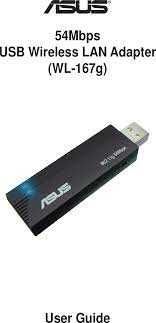 Adaptador WIFI wireless Asus WL-167G