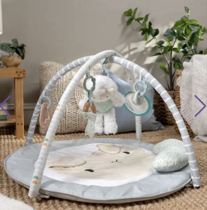 игровой коврик Ingenuity Sheppy's Spot Ultra Plush Baby Activity