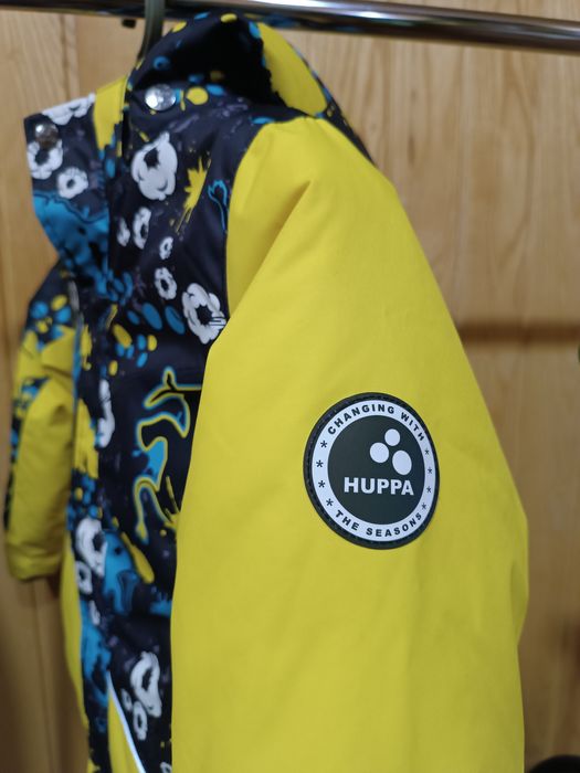 Дитячій зимовий напівкомбінезон фірми Huppa   116 см
