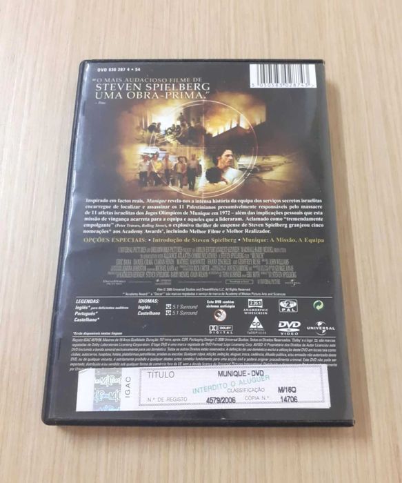 Munique (2005) - DVD