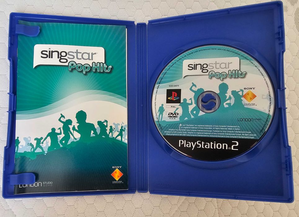 Singstar Pop Hits para PS2