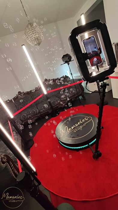 Fotobudka 360, telefon życzeń, napisy LED