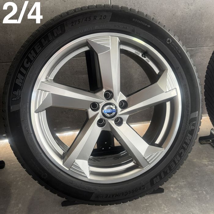 ZIMA 20 cali Volvo XC90 Ford Edge Vignale felgi koła komplet z oponali 5x108 ET40 8.5J