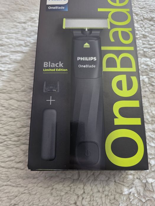Maszynka do golenia philips oneblade black limited edition