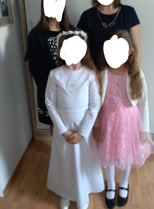 Sukienka, alba komunijna