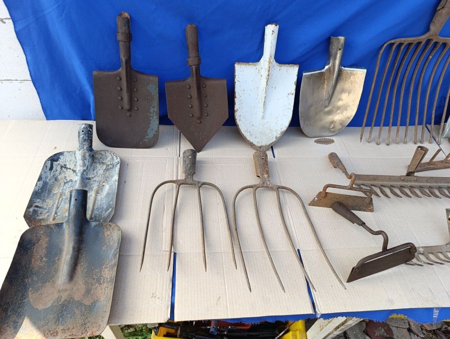 Садовый инструмент для огорода сада лопата вила грабли тяпка